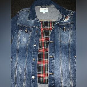Fashion Nova Men’s Denim Jacket Size Large